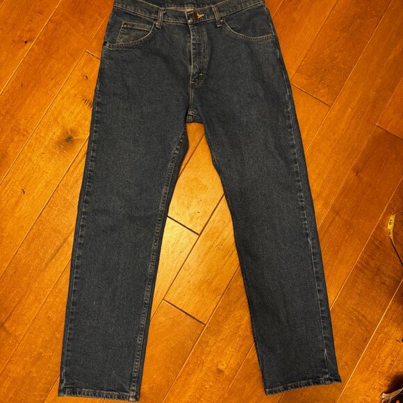 EUC Wrangler Jeans | Classic Blue Denim | Straight Leg | Size 32x30 - Picture 7 of 7